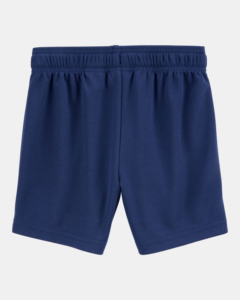 Toddler Boy Active Mesh Shorts - Navy, image 4 of 6 slides