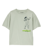 Kid Minecraft Graphic Short-Sleeve Tee - Green, image 1 of 4 slides