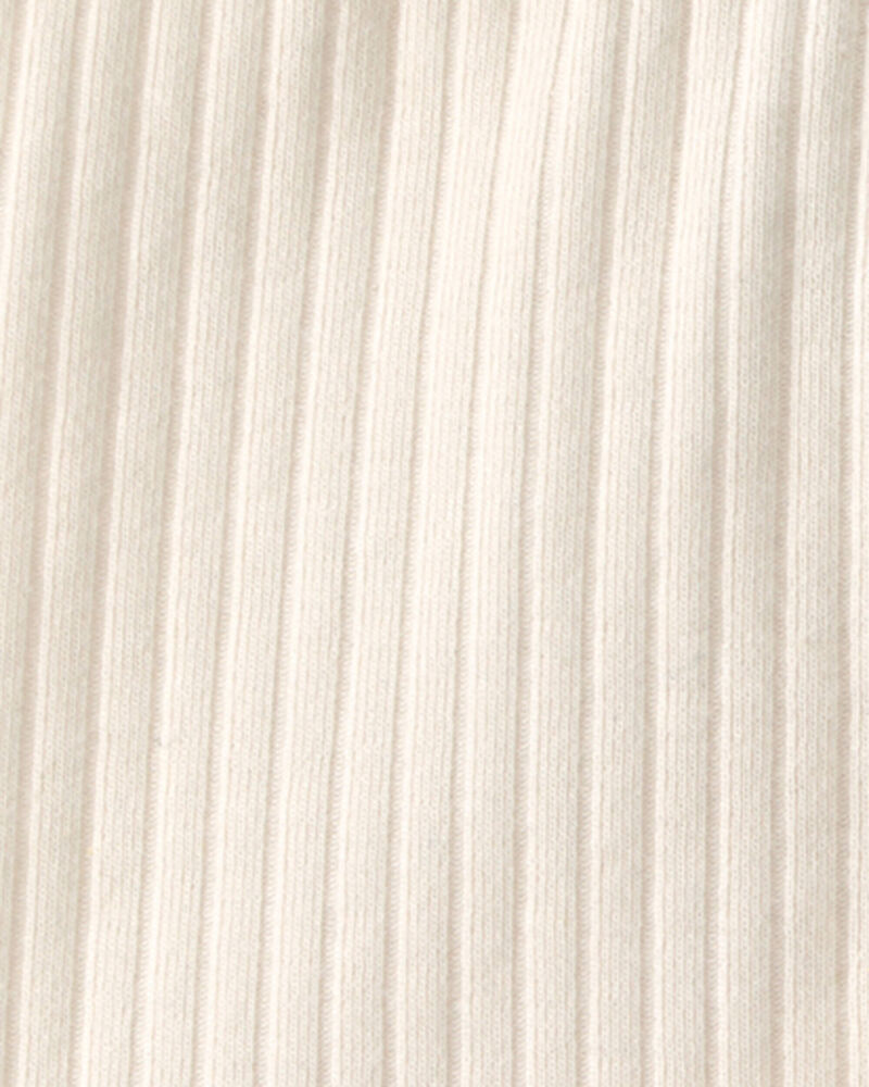 Baby Girl 2-Pack Organic Cotton Ribbed Cartwheel Shorts, image 4 of 6 slides