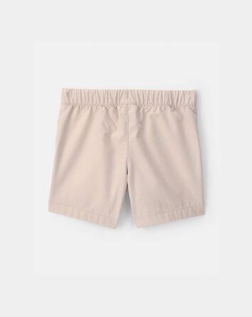 Baby Boy Canvas Shorts - Khaki, 