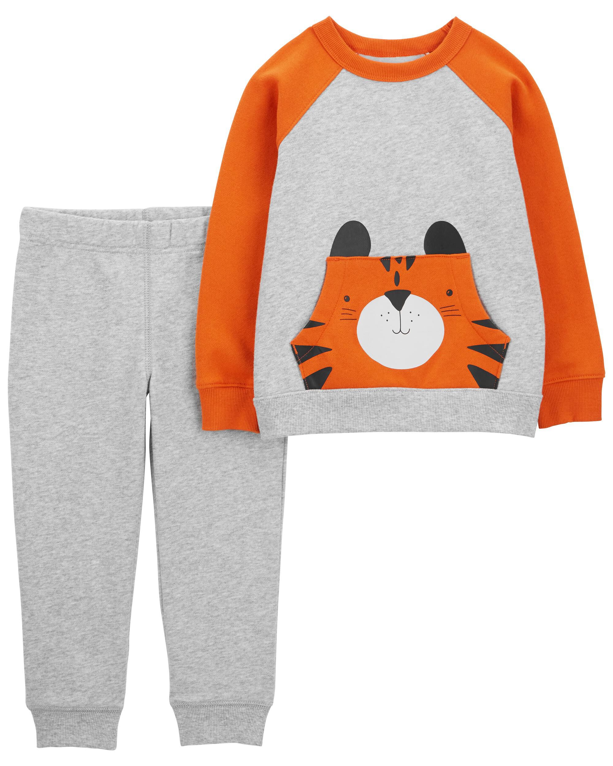 2 Piece Pullover Fleece Jogger Set