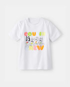 Toddler Bluey&trade; Graphic Tee - White, image 1 of 3 slides