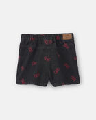 Toute-petite fille &ndash; Jupe-short &agrave; boucle Hello Kitty&reg; &ndash; Noir/Rouge, image 2 sur 3 diapositives