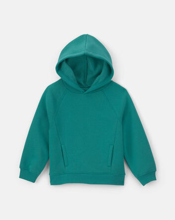 Toddler Girl Fleece Hoodie - Green, 