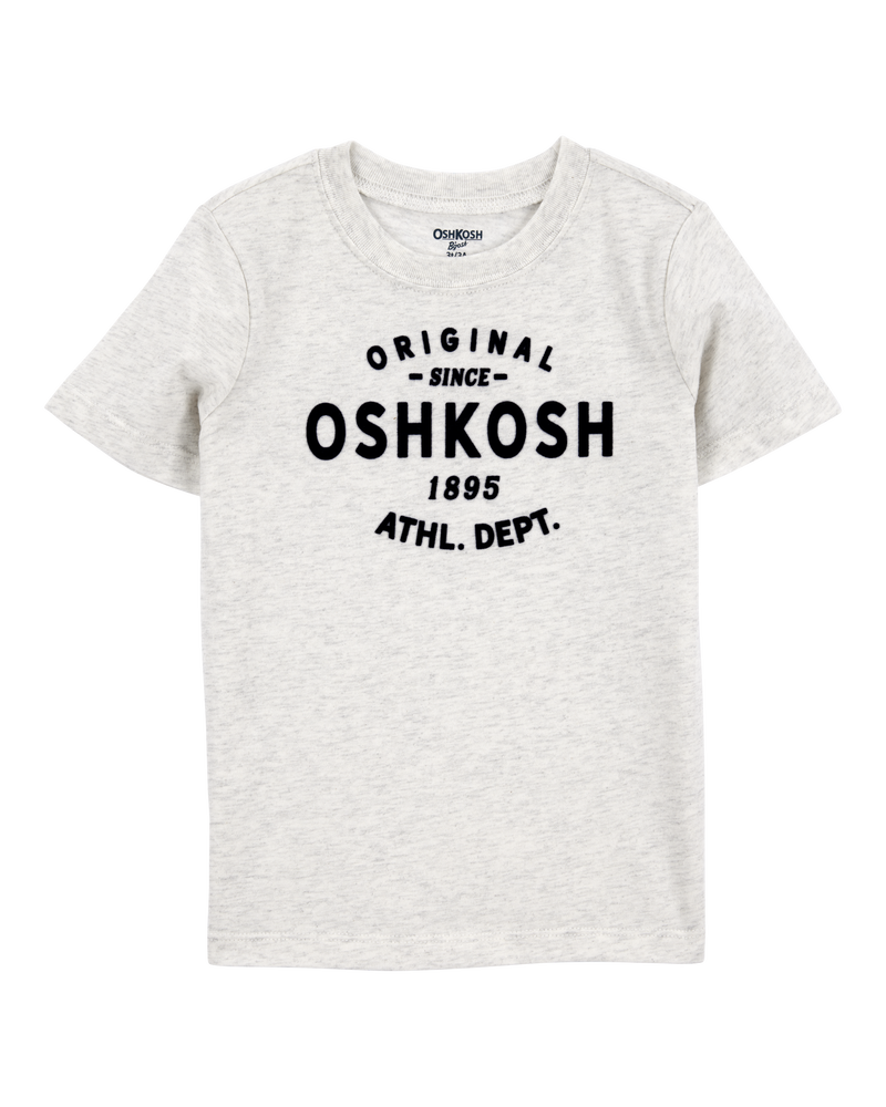 Enfant en bas âge T-shirt graphique avec logo OshKosh, image 1 sur 3 diapositives