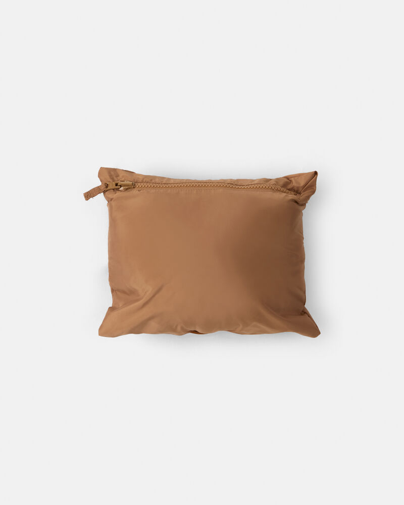Toddler Boy Midweight Packable Puffer - Brown, image 3 of 4 slides