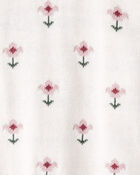 Tout-petit Chandail en tricot de coton biologique à imprimé fleurs sauvages., image 3 sur 5 diapositives