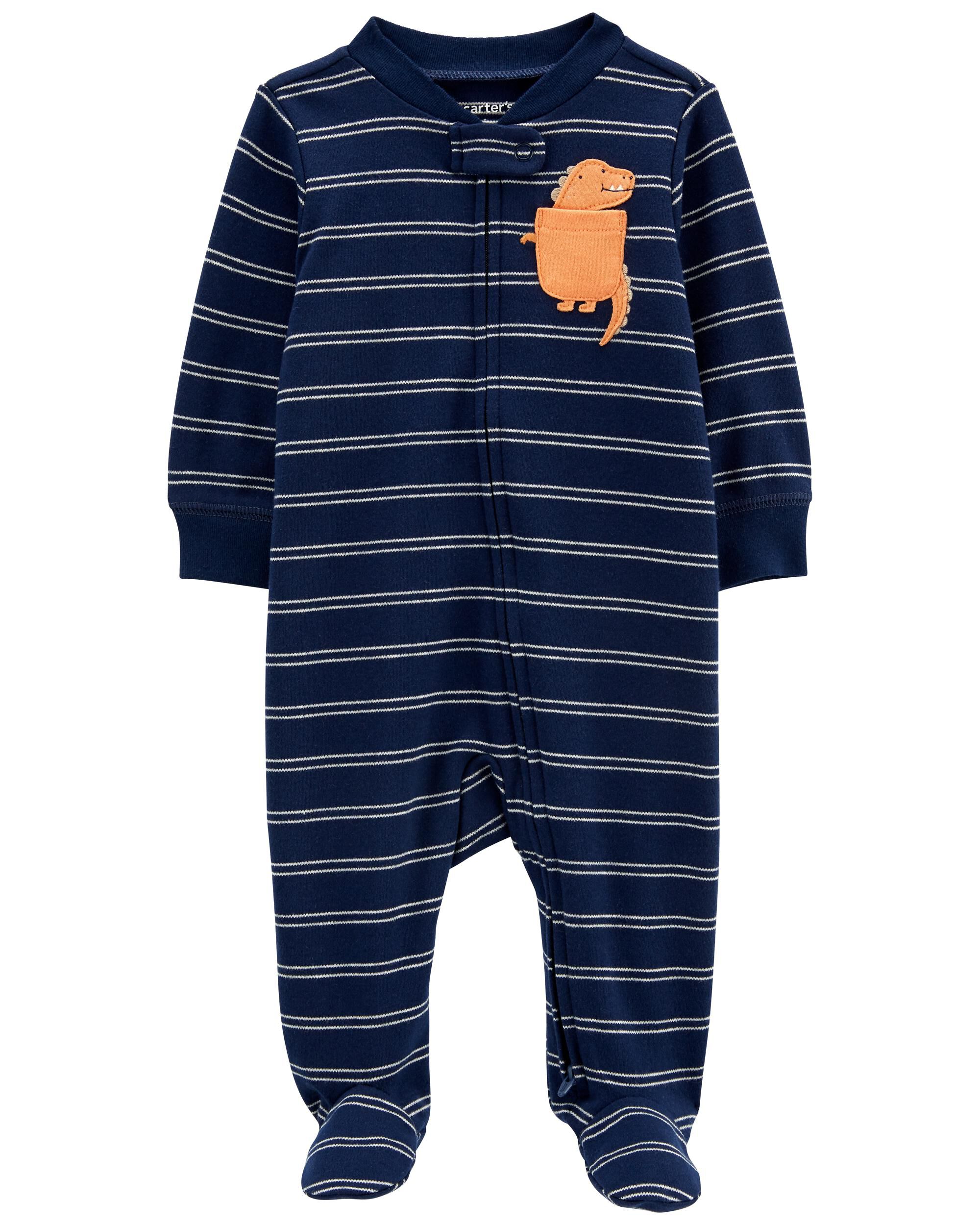 Inverted clearance zipper pajamas