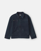 Boys Original OshKosh Denim Co' Denim Jacket - Dark Wash, image 2 of 5 slides