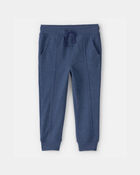 Toddler Boy French Terry Joggers - Blue, image 1 of 4 slides