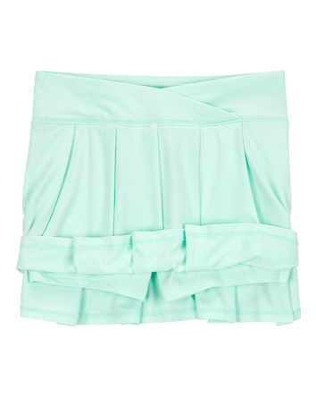 Girls Active Match Skort - Turquoise, 