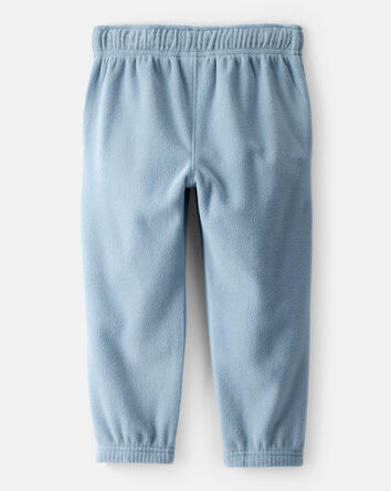Toddler Boy Fleece Joggers - Blue, 