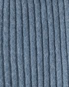 Baby Girl Ribbed Sweater Knit Pants - Blue, image 3 of 4 slides