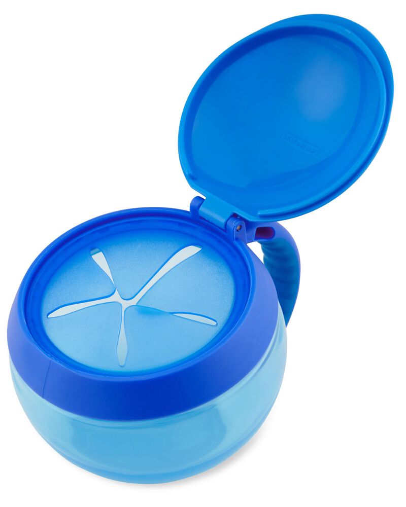 Sesame Street Snack Cup & Straw Bottle Set - Cookie Monster, image 3 of 4 slides