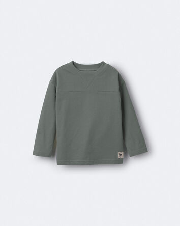 Toddler Boy Chillin' Long-Sleeve Graphic Tee - Olive, 