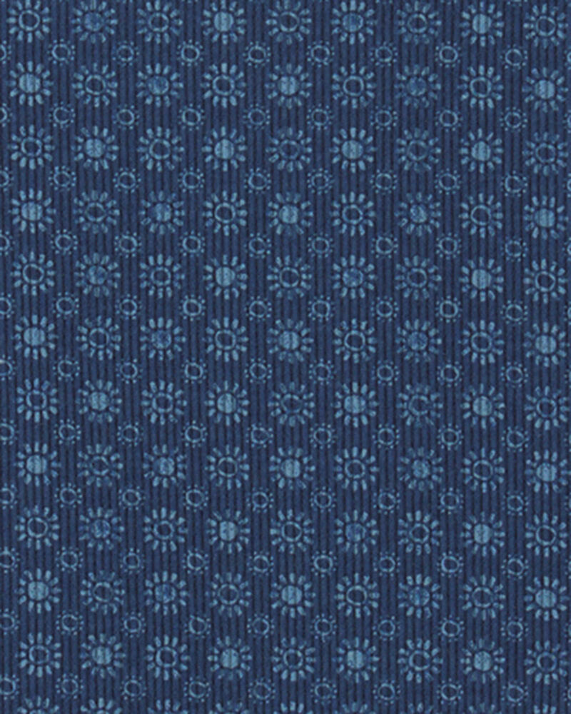 Filles - T-shirt c&ocirc;tel&eacute; &agrave; motif floral - Bleu marine, image 2 sur 2 diapositives