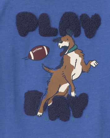 Long-Sleeve Graphic Tee - Blue, 