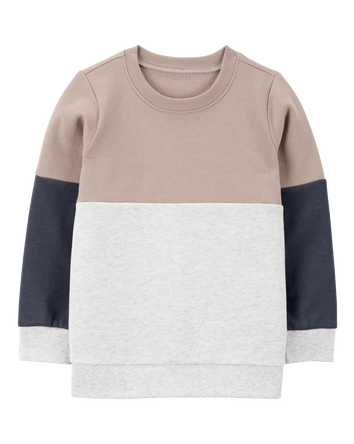 Toddler Colourblock Fleece Sweatshirt, 