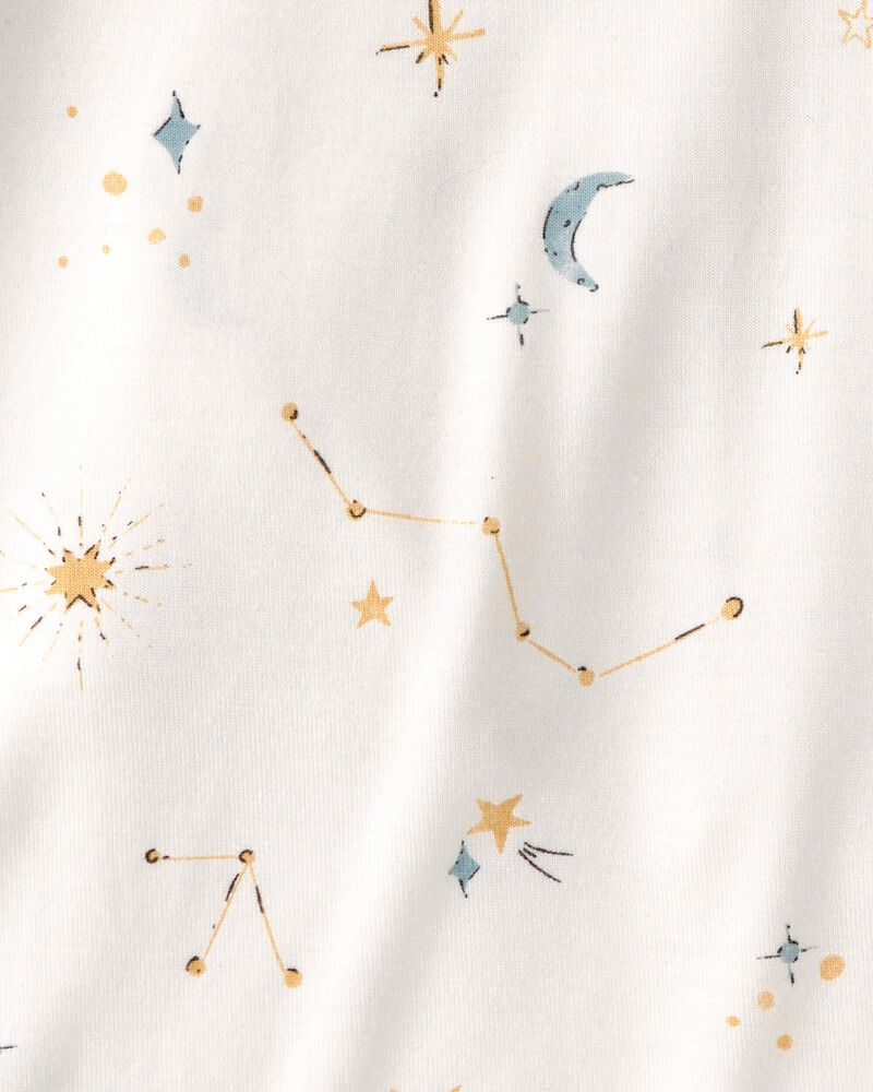B&eacute;b&eacute; - Emballage 2 cache-couches, constellation - Jaune/Ivoire, image 5 sur 5 diapositives