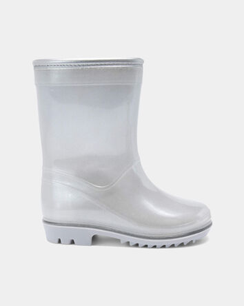 Tout-petit fille - Bottes de pluie - Argent, 