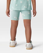 Toddler Girl Sea Print Bike Shorts, image 3 of 6 slides