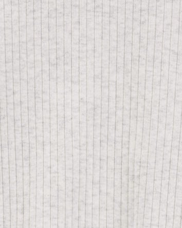 Kid Ribbed Knot Long-Sleeve Top, 