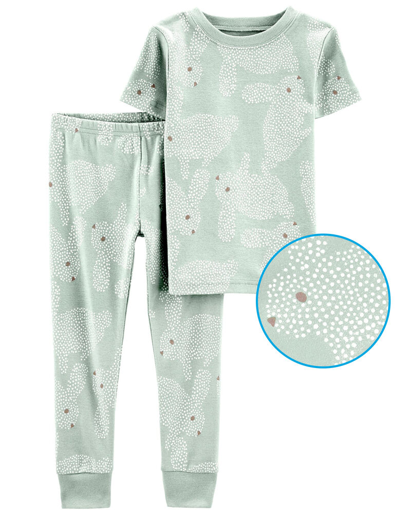2-Piece Bunny 100% Snug Fit Cotton Pyjamas, image 1 of 3 slides
