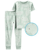 2-Piece Bunny 100% Snug Fit Cotton Pyjamas, image 1 of 3 slides