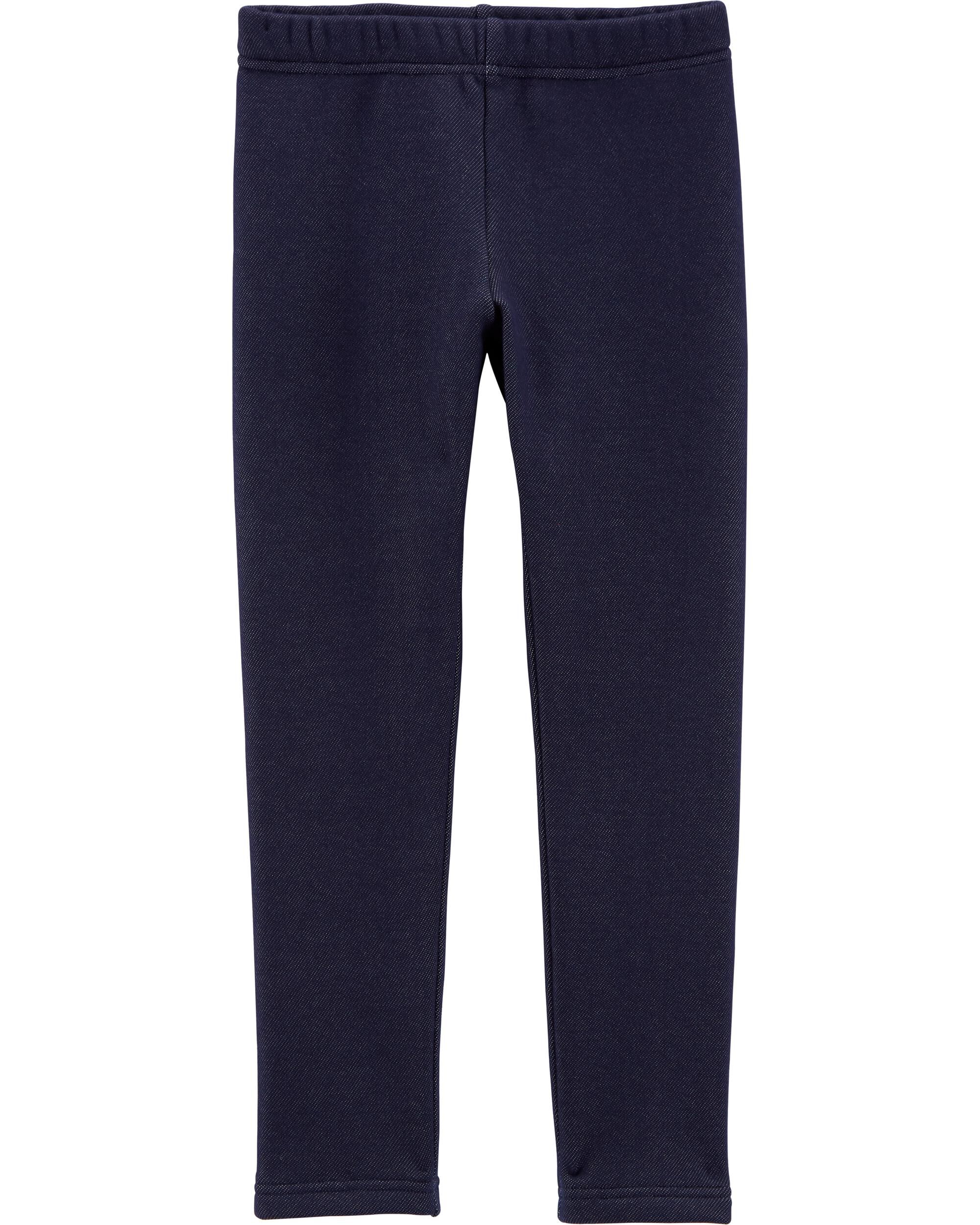 Carters fleece lined leggings deals