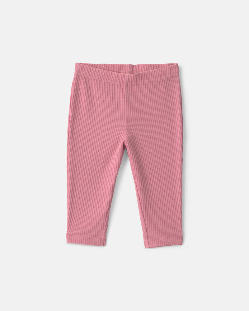 Baby Girl 3-Piece Plaid Fleece Layering Set - Pink, image 2 of 6 slides