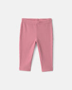 Baby Girl 3-Piece Plaid Fleece Layering Set - Pink, image 2 of 6 slides