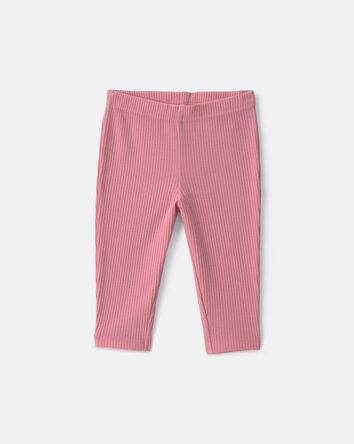 Baby Girl 3-Piece Plaid Fleece Layering Set - Pink, 