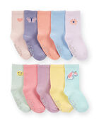 Toddler Girl 10-Pack Crew Socks, image 1 of 2 slides