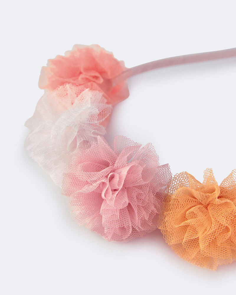 Toddler Girl Pom Pom Headband, image 2 of 3 slides