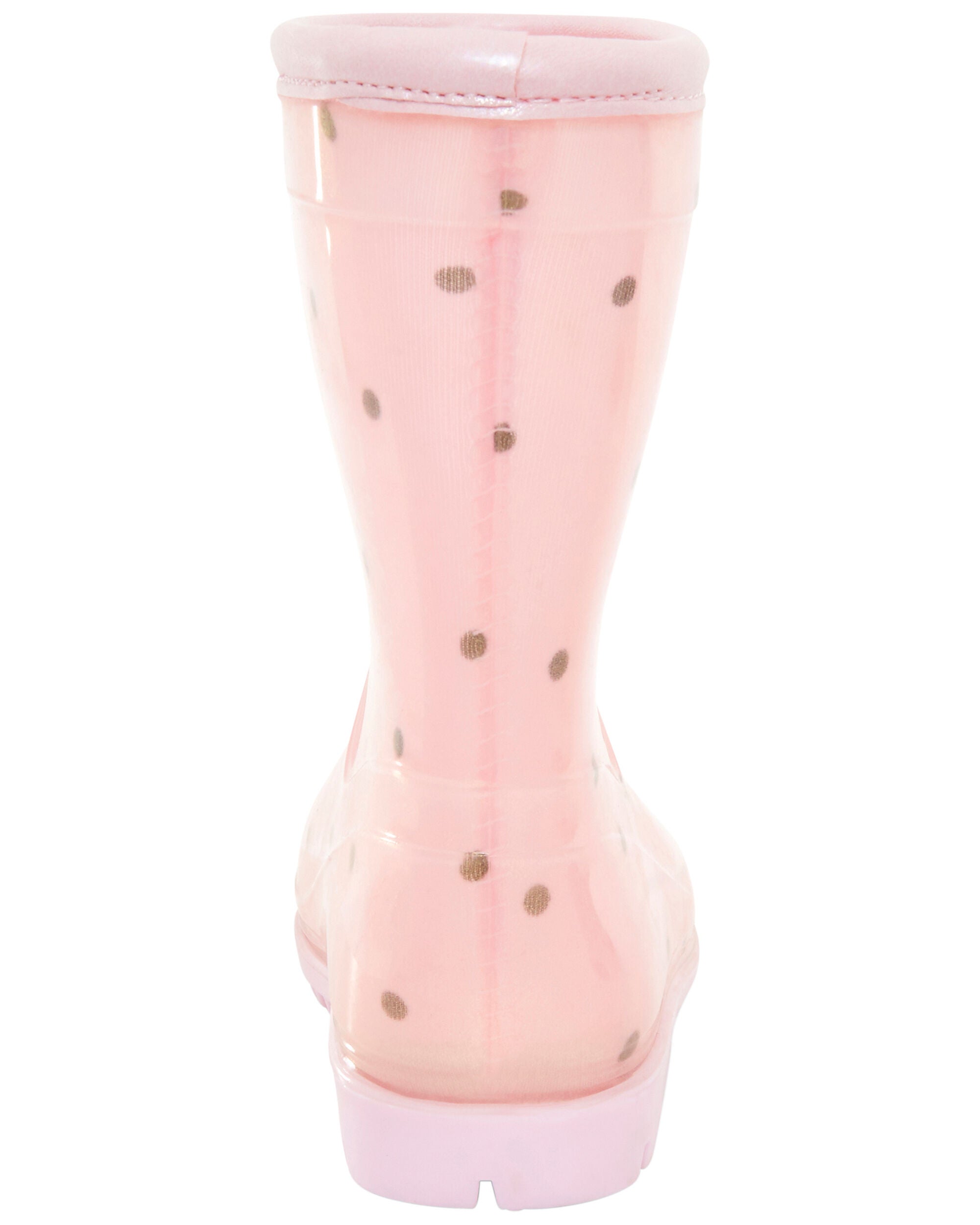 Toddler Girls Toddler Polka Dot Rain Boots 8 Carter s
