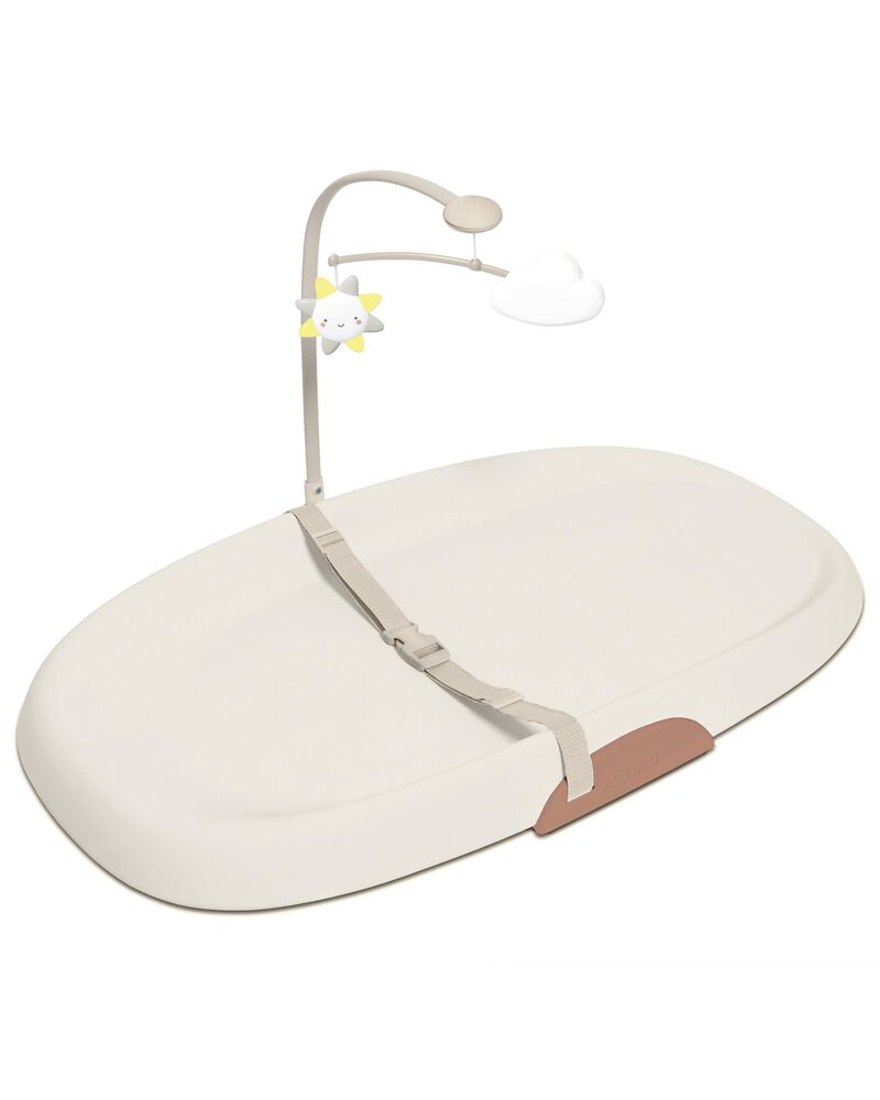 18" Nursery Style Wipe-Clean Changing Pad - Oat, image 1 of 6 slides