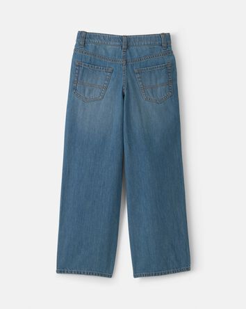 Boys Denim Baggy Jeans - Medium Wash, 