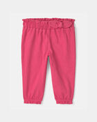 Baby Girl 2-Piece 'Mommy's Mini' Heart Bodysuit & Pant Set - Fuchsia/Cream, image 3 of 6 slides