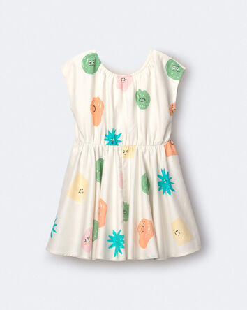Tout-petit fille - Robe Avenue Twirl&trade; &agrave; imprim&eacute; de personnages - Cr&egrave;me, 