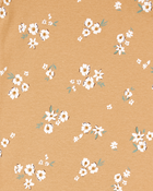 Bébé Emballage de 5 cache-couches à manches courtes en coton à fleurs, image 5 sur 7 diapositives