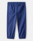 Toddler Boy Cotton Pull-On Fashion Pants - Navy, image 2 of 6 slides
