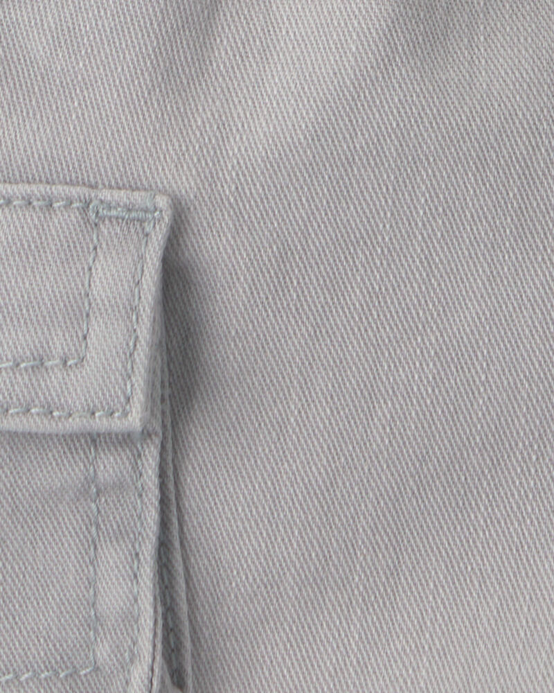 B&eacute;b&eacute; gar&ccedil;on - Short cargo avec poches - Gris, image 4 sur 4 diapositives