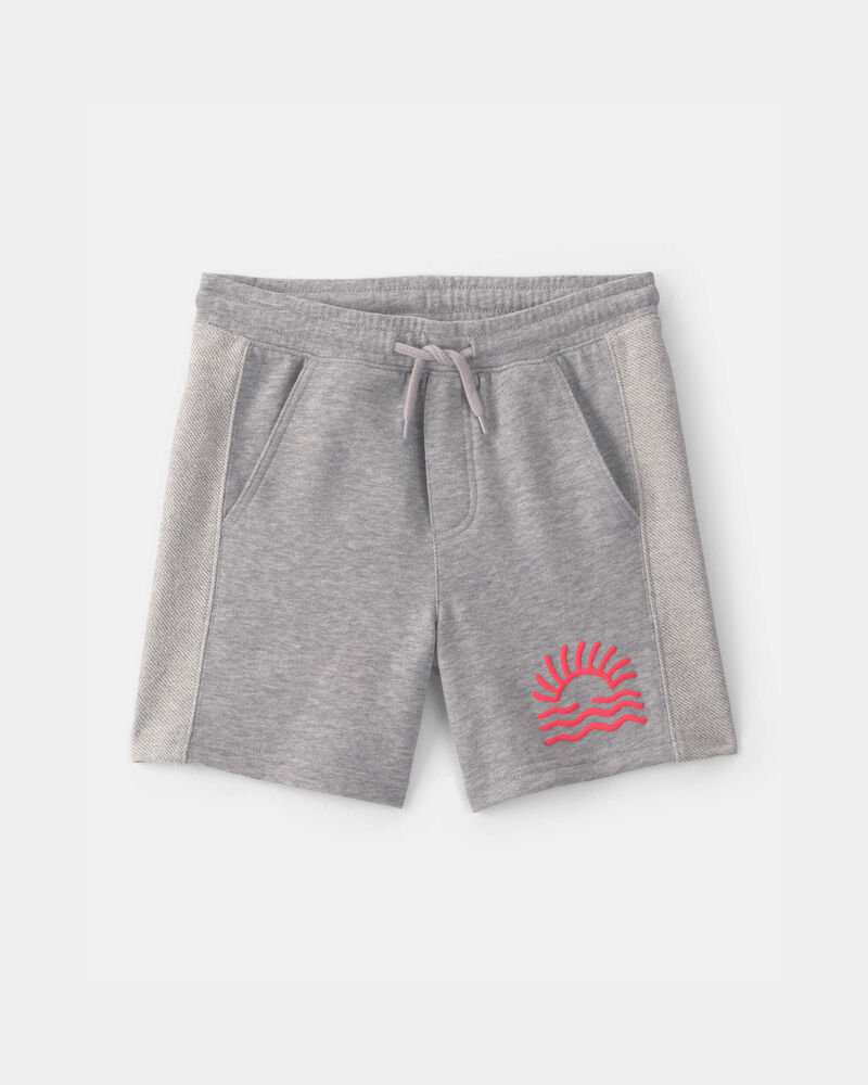 Boys Sunset French Terry Shorts - Grey, image 1 of 5 slides