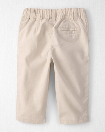 B&eacute;b&eacute; gar&ccedil;on - Pantalon en lin et coton biologique, 
