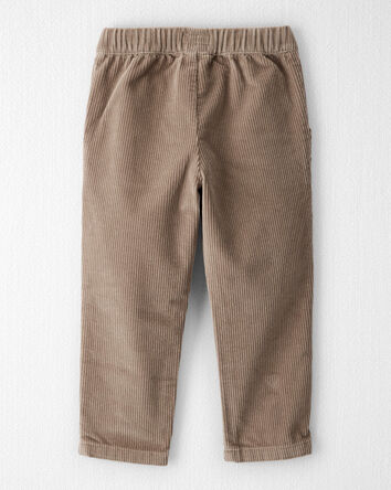 Toddler Boy Organic Cotton Corduroy Pants, 