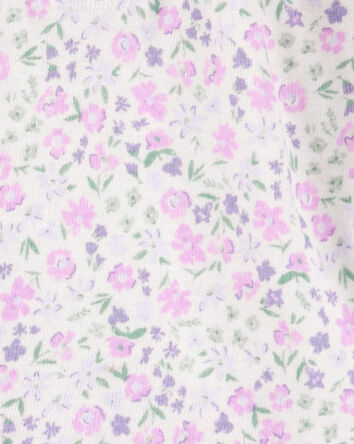Bébé Ensemble 4 pièces à motifs de fleurs, 