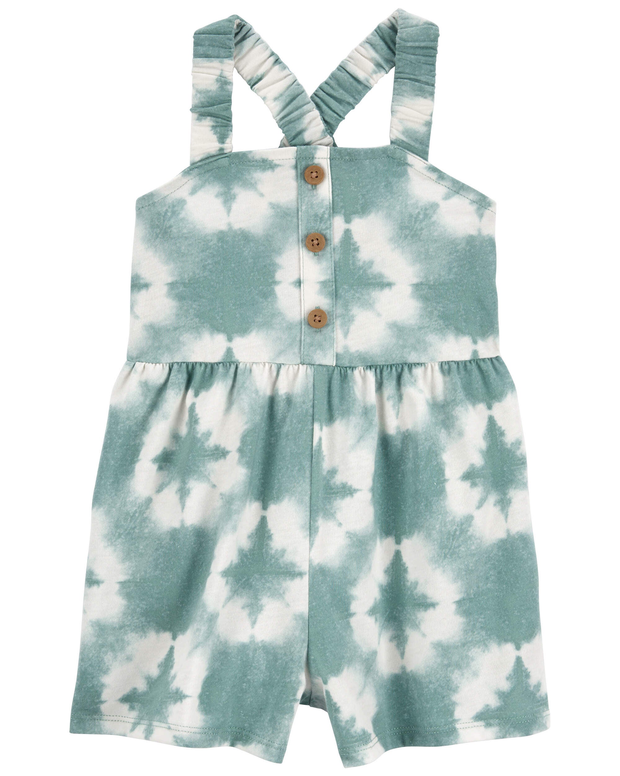 Tie dye romper baby top