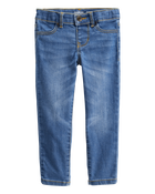 Enfant en bas âge Jeans de coupe fuseau à délavage Lagon bleu, image 1 sur 4 diapositives