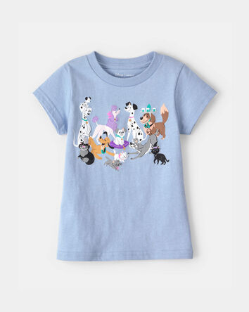 Tout-petit fille - T-shirt &agrave; imprim&eacute; des chiens de Disney&copy; - Bleu, 