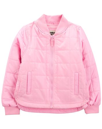 Fleece-Lined Quilted Midweight Jacket, 